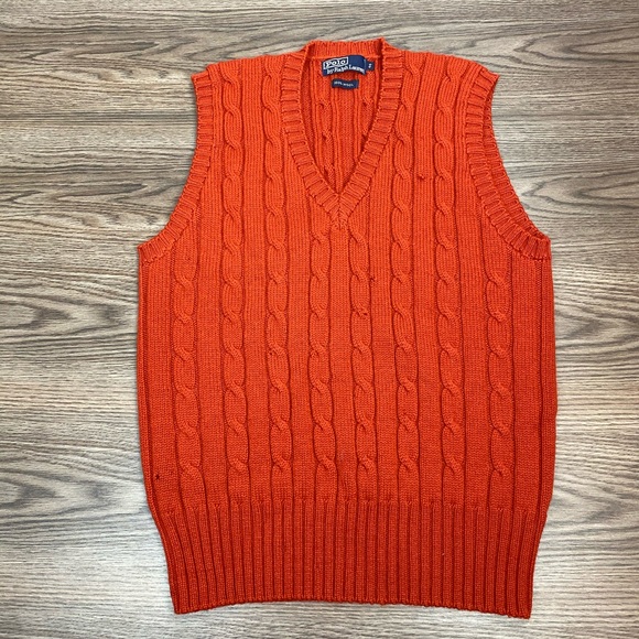 Polo Ralph Lauren Burnt Orange Sweater 